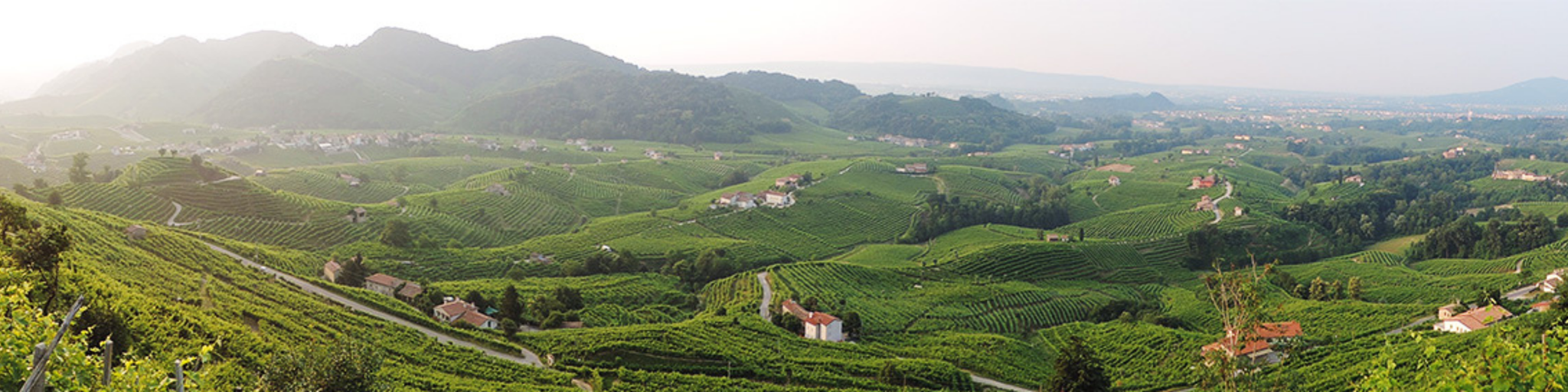 Immagine a carosello del paesaggio nel Veneto di Ciodet.