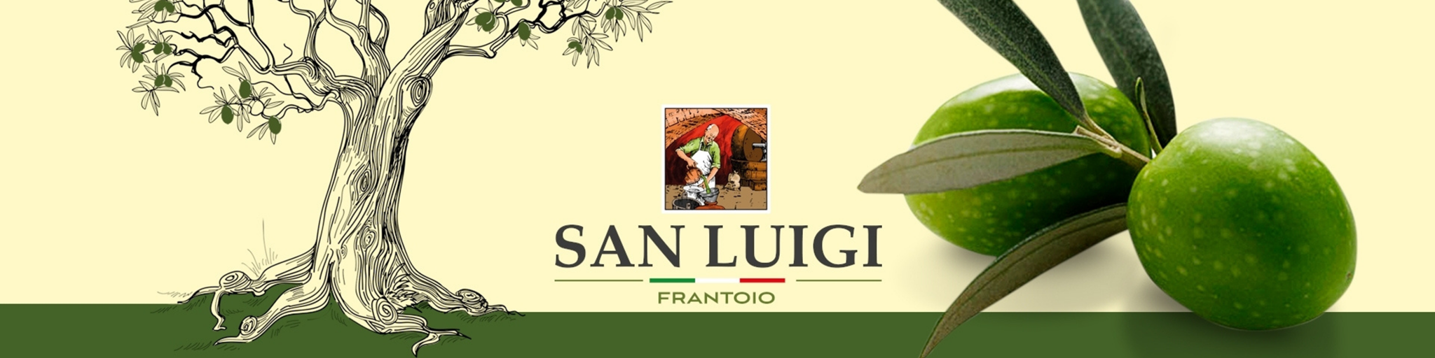 Il logo ufficiale del frantoio San Luigi.