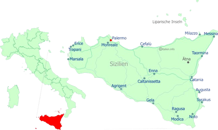 Mappe Sizilien