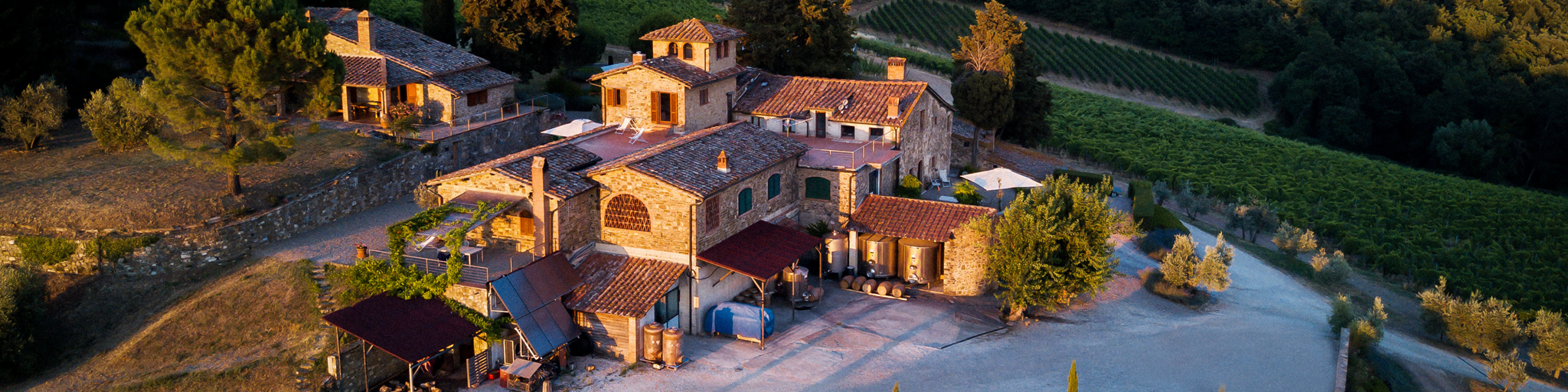 Das Weingut Tenuta Poggio al Sole in der Toskana, dessen Weine bei Vinum Divinum erhältlich sind.