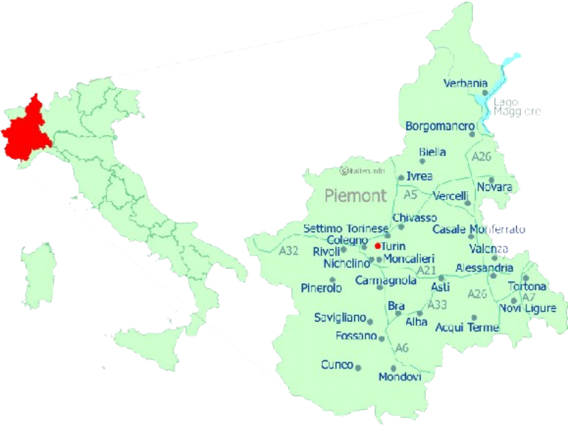 Regionen Italiens, Piemont
