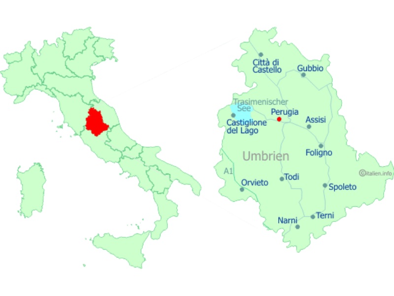 Regionen Italiens, Umbrien